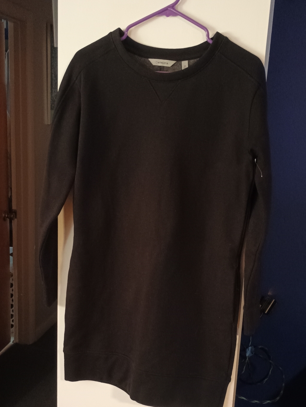 🍁👢ATHLETA TUNIC DRESS BLACK SZ XS
